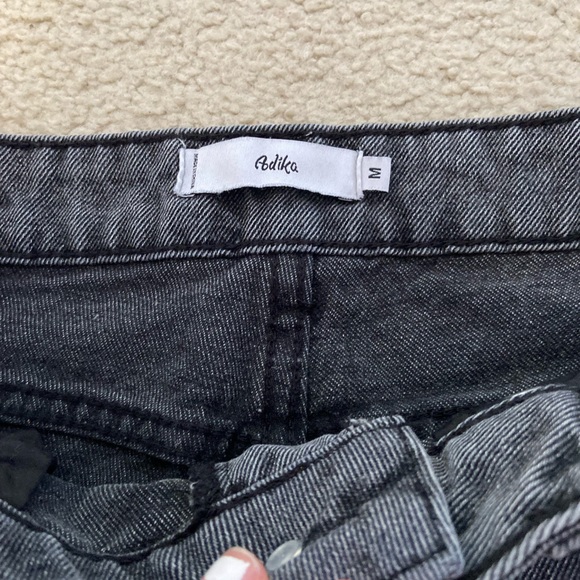 Adika Davis Jeans Straight Black Wash - Picture 8 of 10